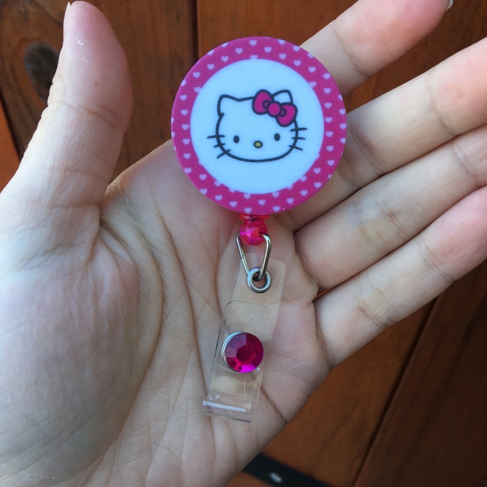 Hello Kitty Sanrio Kawaii Badge holder
